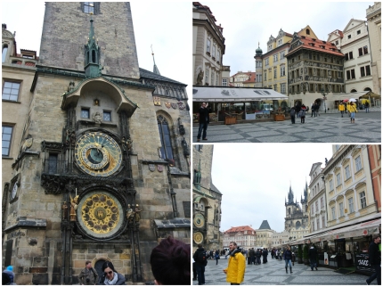 Astronomical Clock and town square